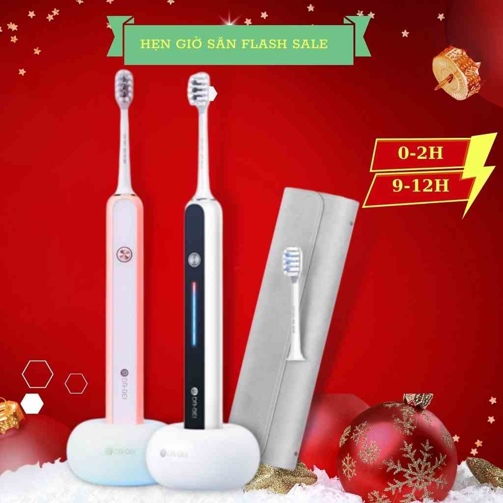 Bàn Chải Điện Xiaomi DR. BEI Sonic S7 làm sạch làm trắng răng rung sonic 5 chế độ