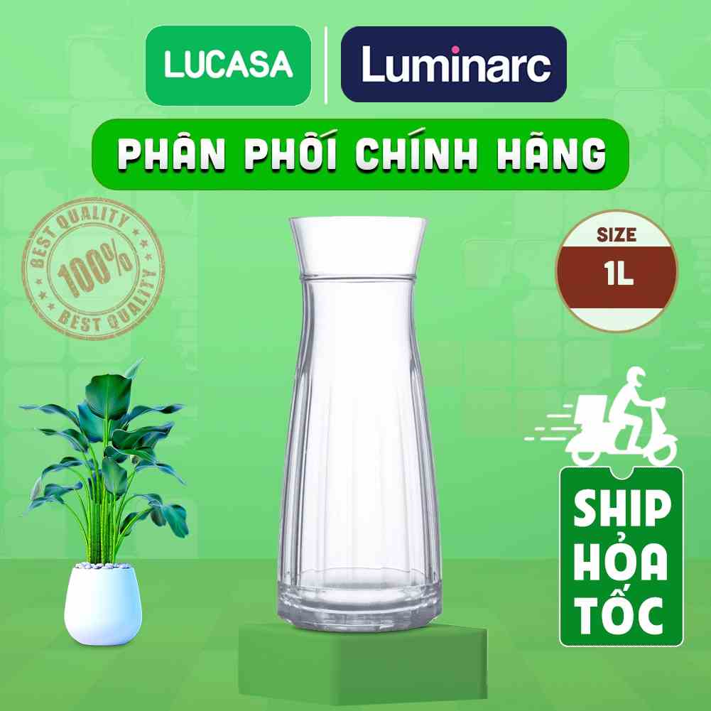 [Mã BMLTA35 giảm đến 35K đơn 99K] Bình Rót Thủy Tinh Luminarc Tourner 1L - L5584 | Phân Phối Chính Hãng