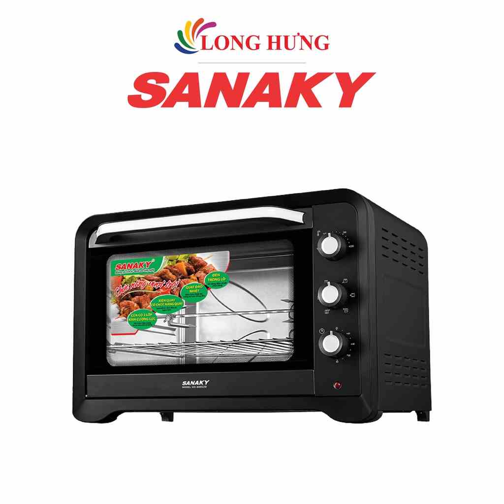 Lò nướng Sanaky 80 lít VH-809 - Hàng chính hãng