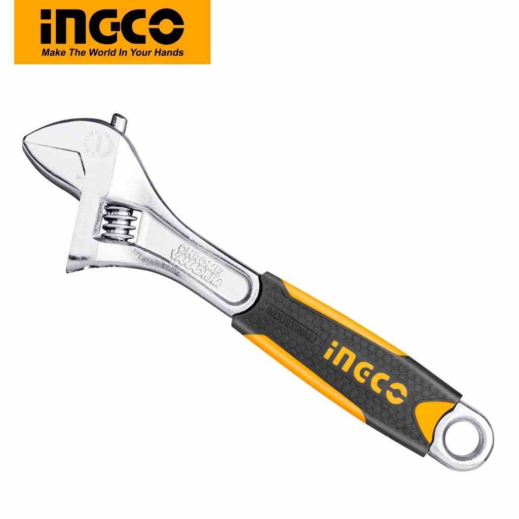 Mỏ lết cán bọc nhựa INGCO HADW131108 dài 250mm