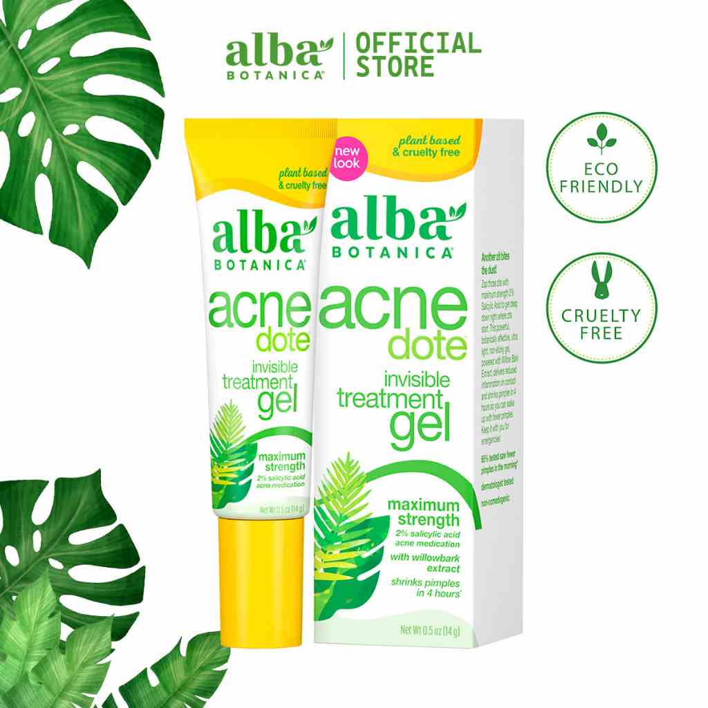 Gel xử lý mụn ẩn ALBA BOTANICA ACNEDOTE INVISIBLE TREATMENT GEL