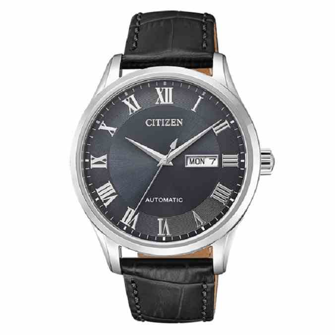 [Mã BMLTA35 giảm đến 35K đơn 99K] Đồng hồ nam Citizen chính hãng NH8360-12H, dây da