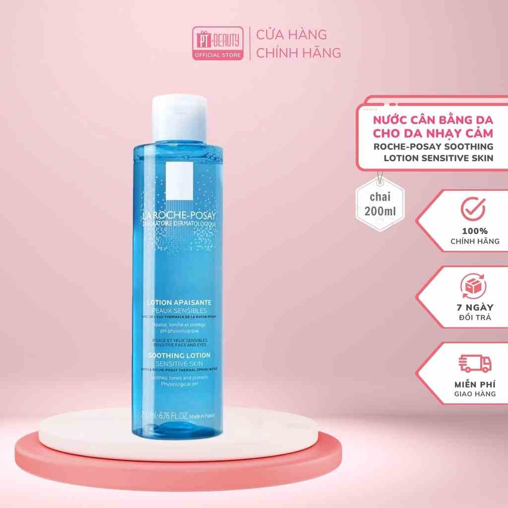 [Mã BMLTB200 giảm đến 100K đơn 499K] Nước Cân Bằng La Roche-Posay Soothing Lotion Sensitive Skin 200ml