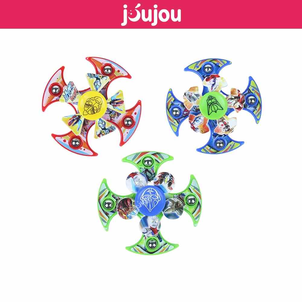 Con quay Spinner vô cực JuJou 4 cánh cao cấp siêu bền kèm 5 cánh phụ loại mới nhất