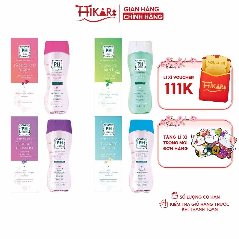 Dung dịch vệ sinh phụ nữ dạng gel PH Care Premium Feminine Wash Nhật Bản 150ml