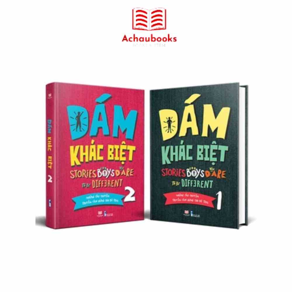 Sách Dám Khác Biệt Á Châu Books Stories for Boys Who Dare to be Different Những Câu Chuyện Truyền Cảm Hứng Cho Bé Trai