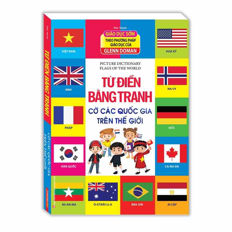 Sách Từ điển bằng tranh Cờ các quốc gia trên thế giới (cứng)