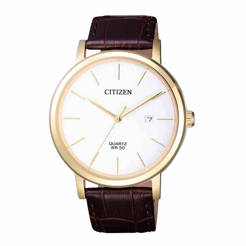 [Mã BMLTA35 giảm đến 35K đơn 99K] Đồng hồ nam Citizen chính hãng BI5072-01A, dây da