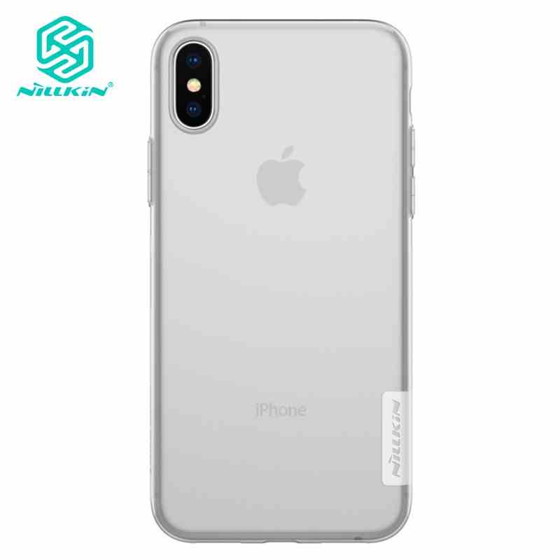 Ốp điện thoại NILLKIN bằng TPU silicon siêu mỏng cho Iphone X Xs