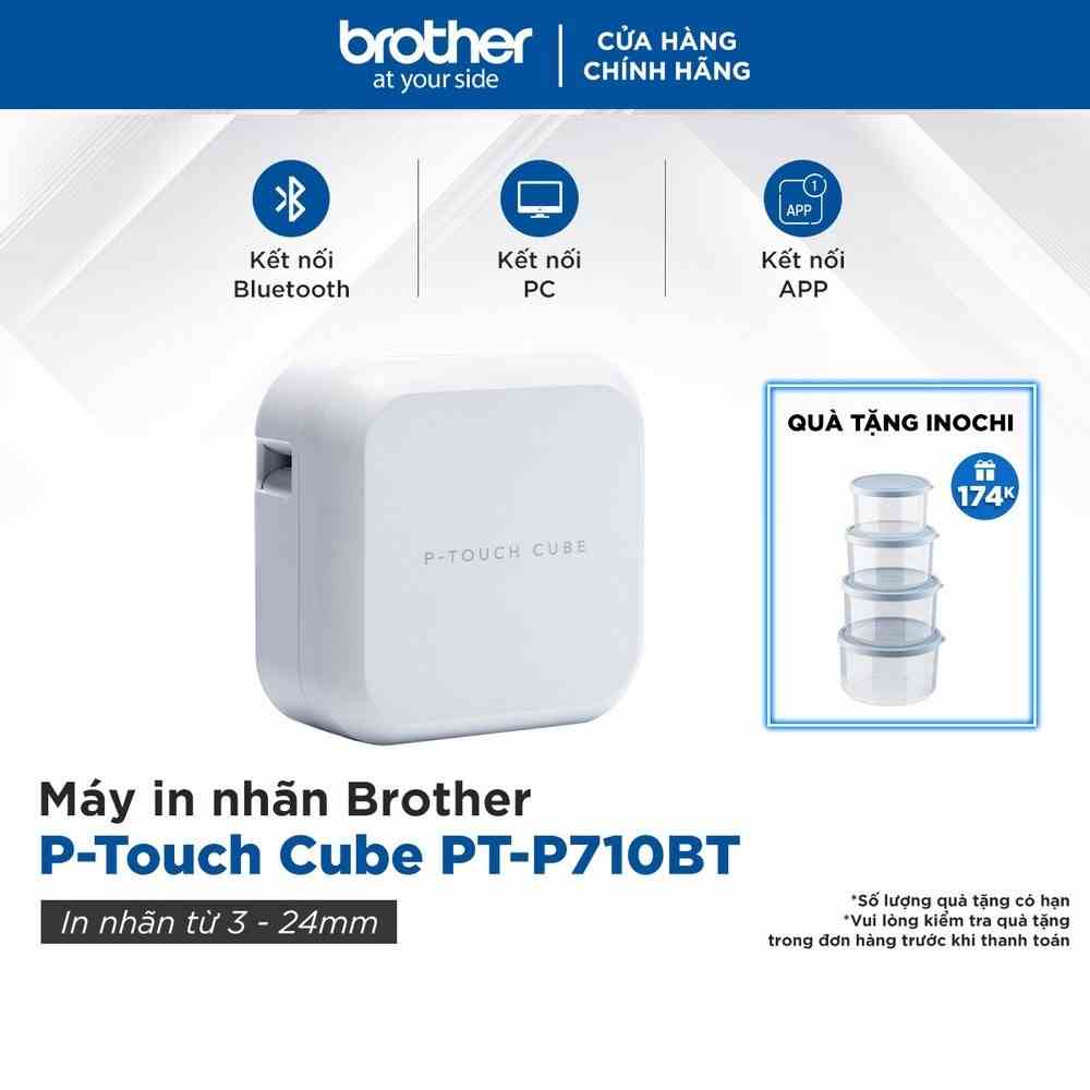 Máy in nhãn Brother P-Touch Cube PT-P710BT