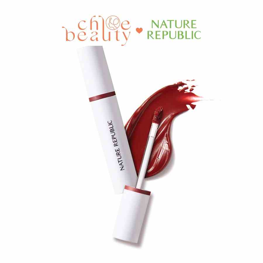 [Mã BMLTA35 giảm đến 35K đơn 99K] [HSD 11-12/2023] Son kem lâu trôi NATURE REPUBLIC By Flower Triple Mousse Tint 4.5g