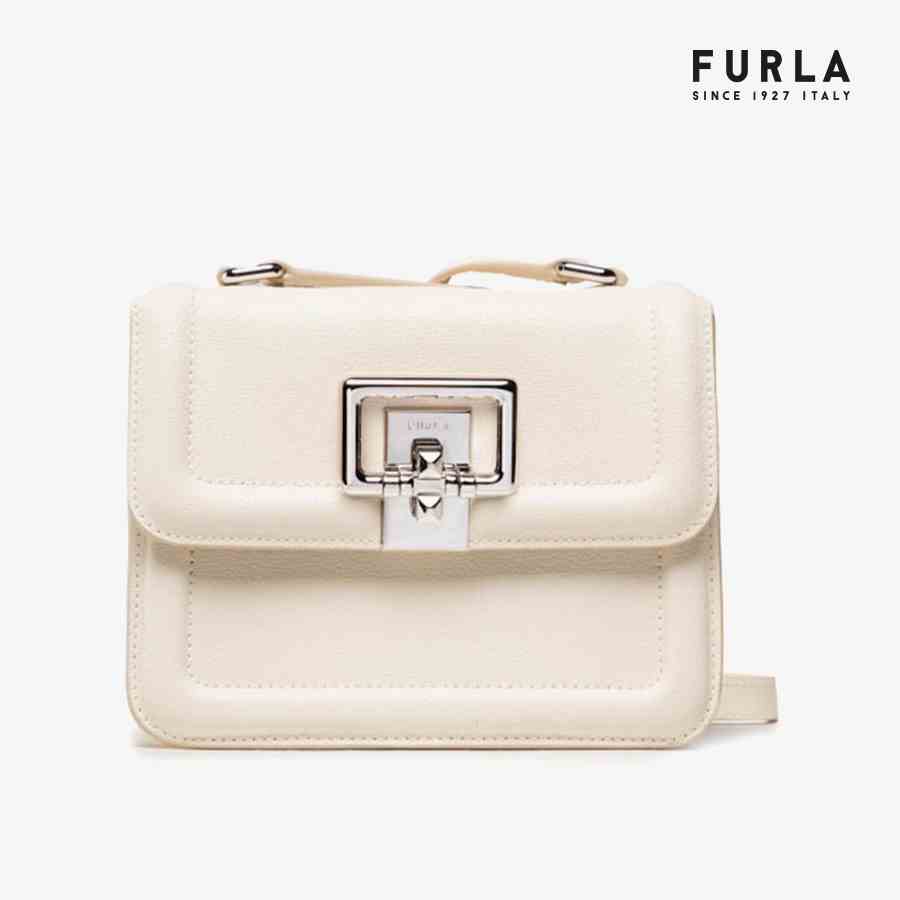 [Mã FAPREBAU3 giảm 10% đơn 1 triệu] Túi Nữ FURLA Villa Mini Crossbody Vitello Milos