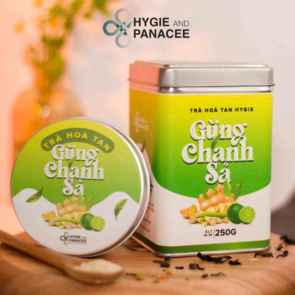 [Mã BMLTB200 giảm đến 100K đơn 499K] Trà Gừng Chanh Sả Hygie 50g/250g tăng sức đề kháng, detox cơ thể