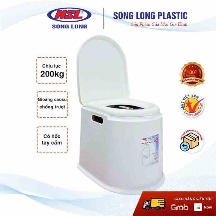 Bồn cầu , bô vệ sinh di động giành cho người già , bệnh nhân,phụ nữ có thai- 3022 Song Long