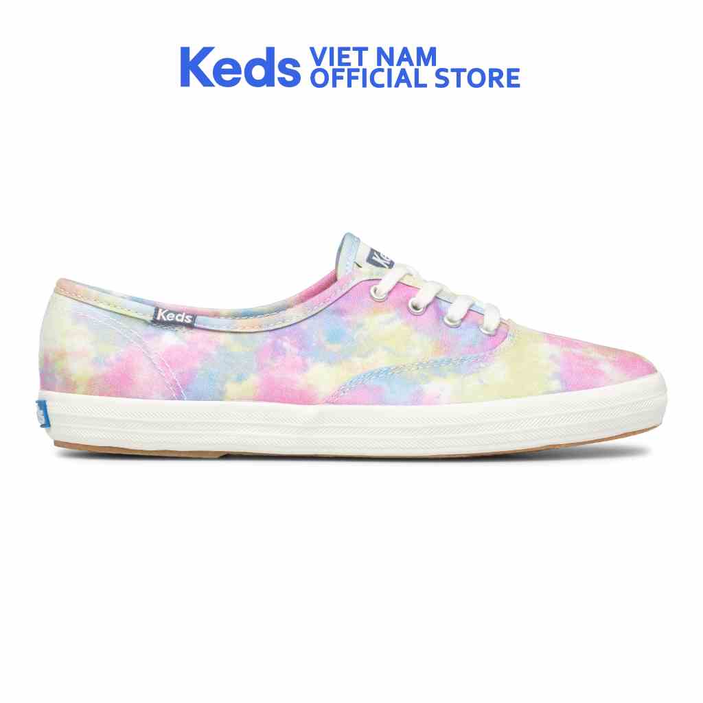 Giày Keds Nữ- Champion Canvas Tie Dye Pink/ Purple- KD065876