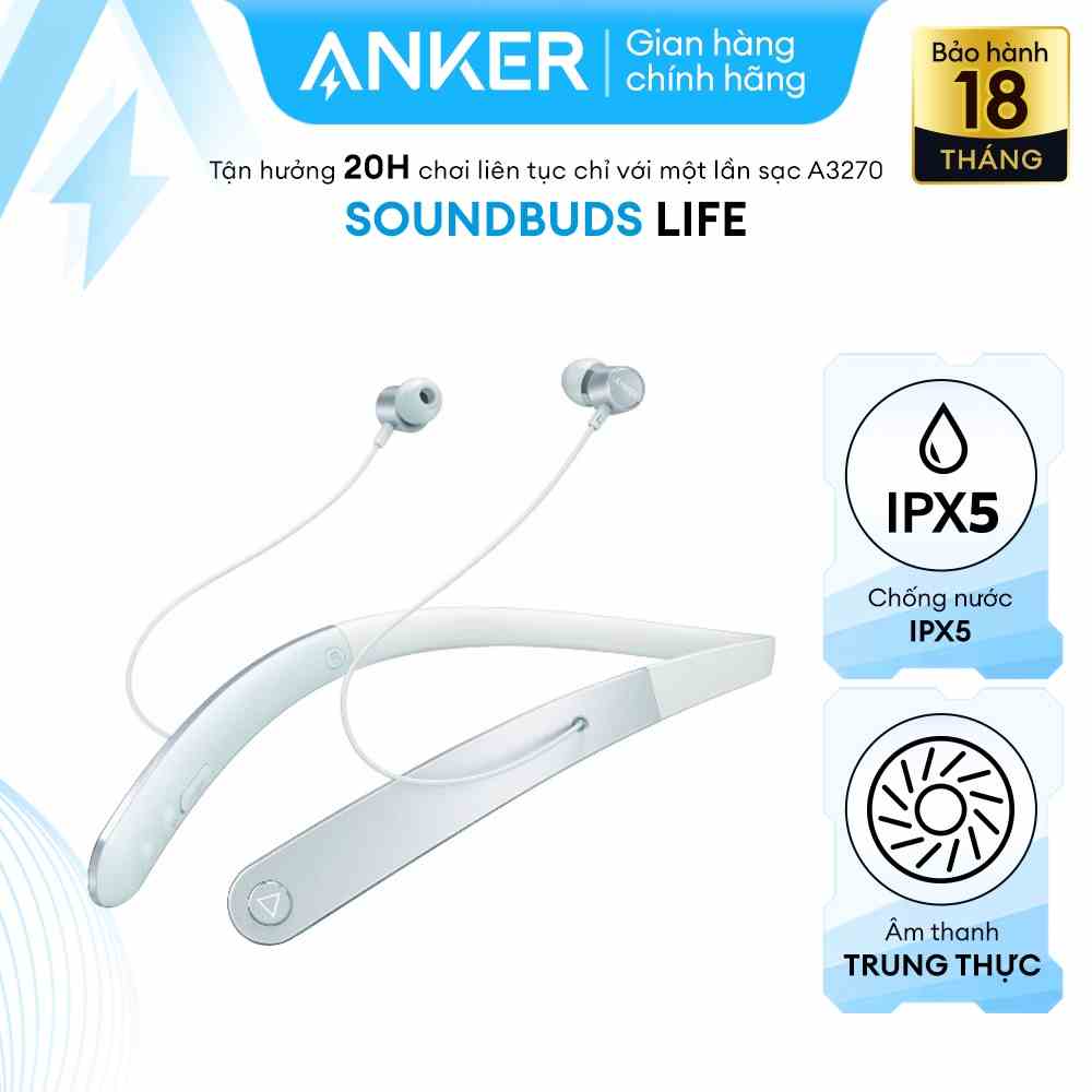 Tai nghe bluetooth ANKER SoundBuds Life - A3270