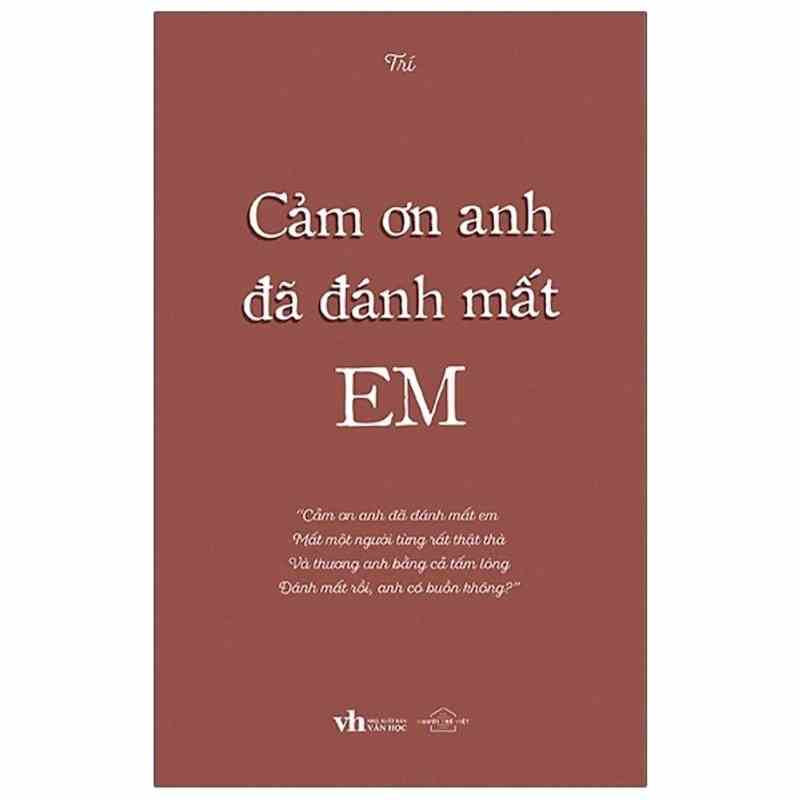 Sách - Cảm ơn anh đã đánh mất em