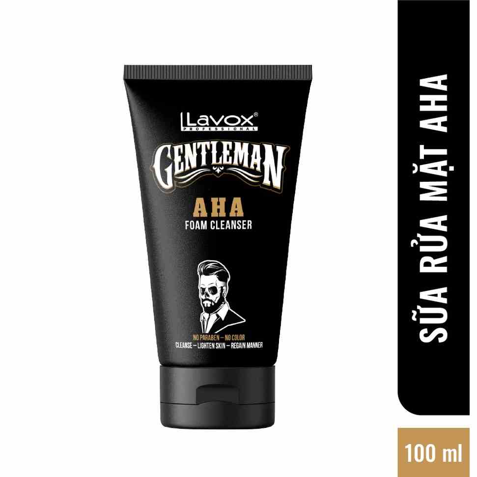 [Mã BMLTB35 giảm đến 35K đơn 99K] Sữa Rửa Mặt AHA Lavox Gentleman