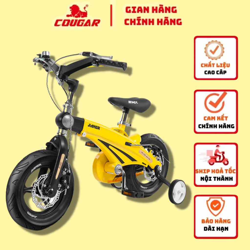 Xe Đạp Cougar Jianer-S9 Dành Cho Trẻ Em Trang Bị Phanh Đĩa Đảm Bảo An Toàn Cho Bé