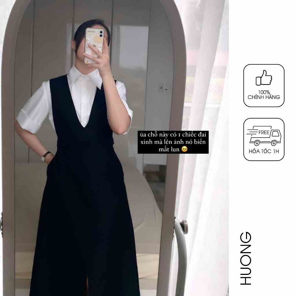 Đầm cocktail black jador HUONG BOUTIQUE HBV1187