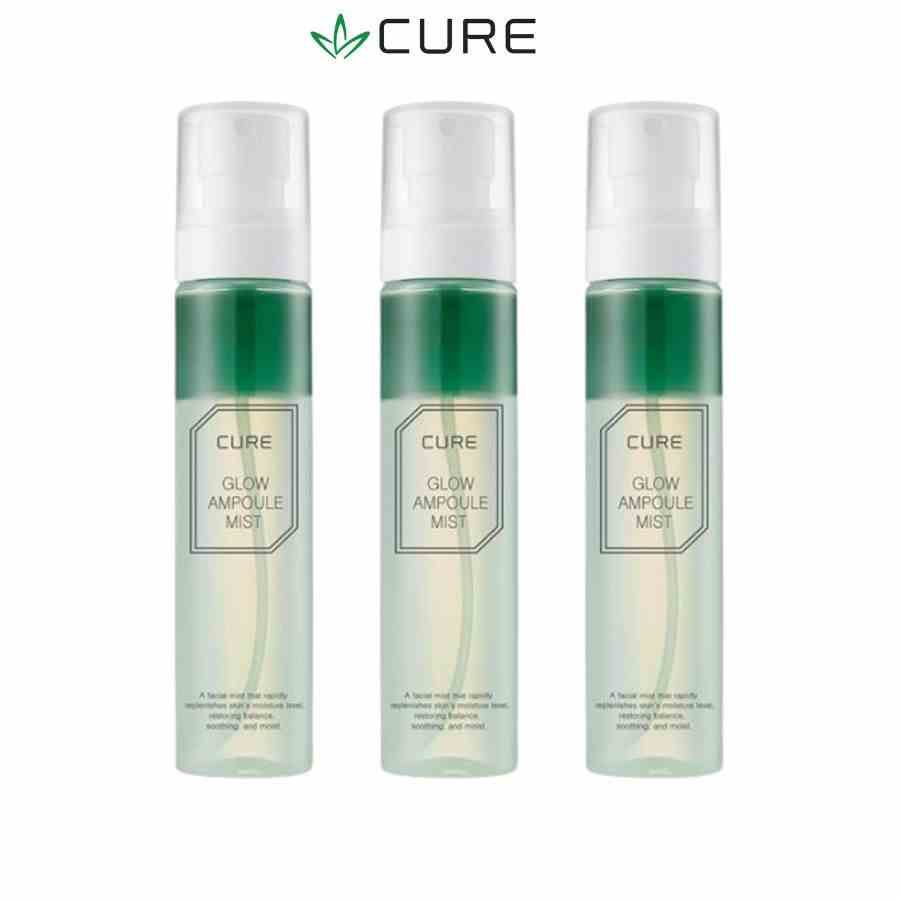 [Mã BMLTB35 giảm đến 35K đơn 99K] Xịt Khoáng Dưỡng Da 2 Lớp CURE Glow Ampoule Mist 100ml