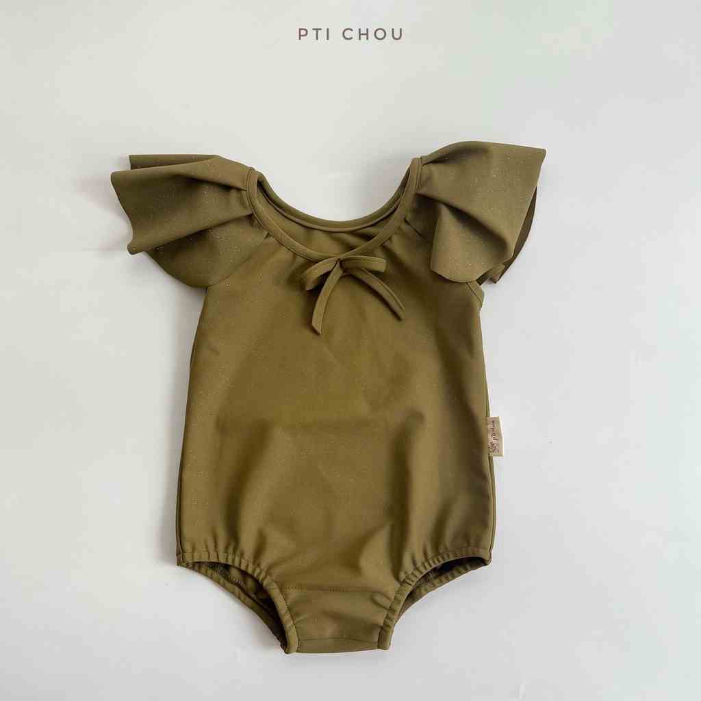 [Mã BMLTB35 giảm đến 35K đơn 99K] Bộ bơi bé gái cánh tiên Angel thiết kế Pti chou bikini cho bé từ 1 đến 7 tuổi.