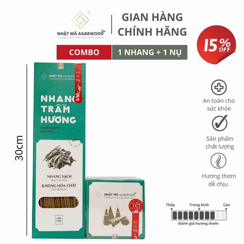 Combo cao cấp - Nhật Mã Agarwood