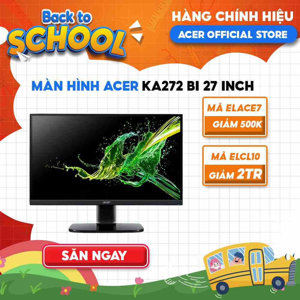 [Mã ELCL7 giảm 7% đơn 300K] Màn hình Acer KA272 BI 27