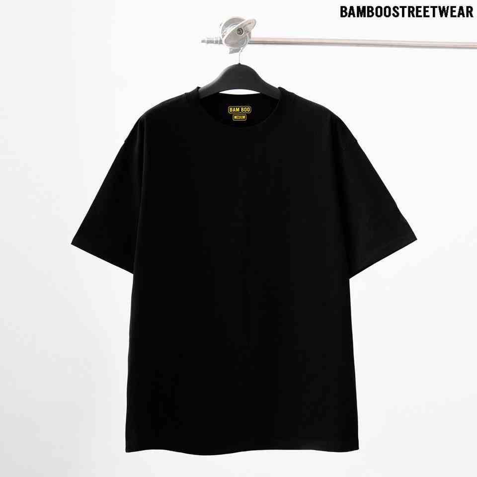 [Mã BMLTB35 giảm đến 35K đơn 99K] Áo thun Unisex BAMBOO Basic Tee phông trơn nam nữ tay lỡ oversize