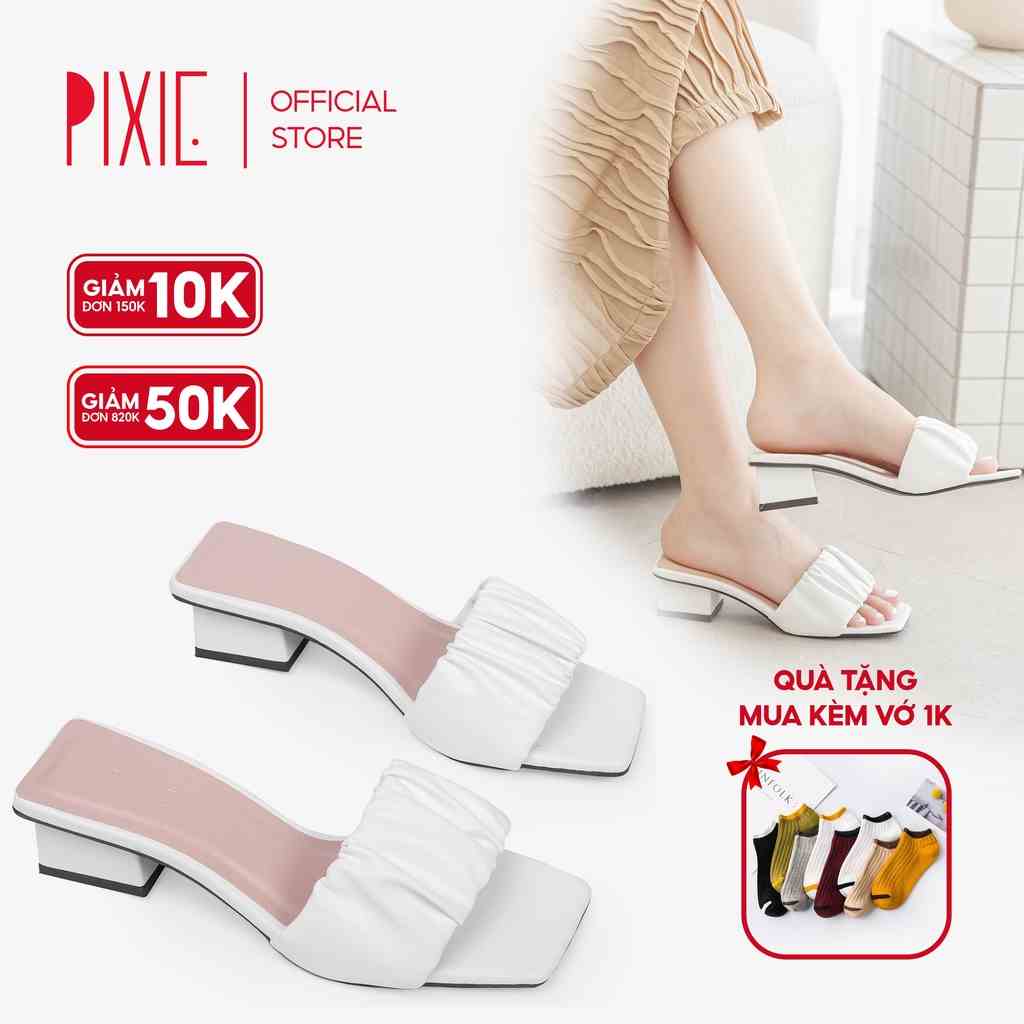 Guốc Cao Gót 3m Quai Bèo Nhún X952 Pixie