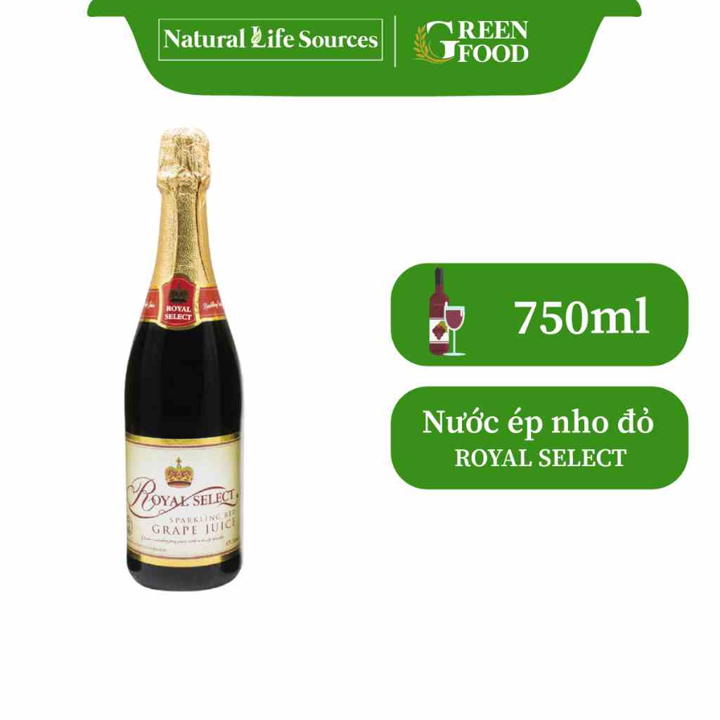 Nước ép nho đỏ Royal Select - 750 ml