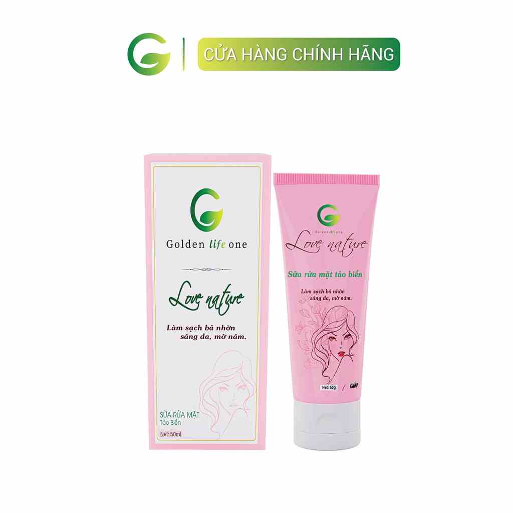 [Mã BMLTA35 giảm đến 35K đơn 99K] Sữa rửa mặt Love Nature dịu nhẹ giúp làm sạch sâu 50ml