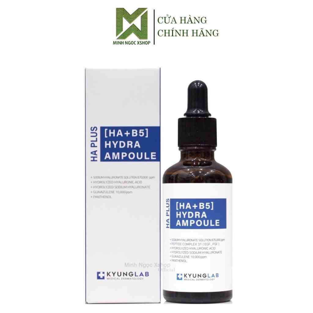 Serum HA B5 KyungLab Hydra Ampoule cấp ẩm cấp nước căng bóng sáng da 50ML