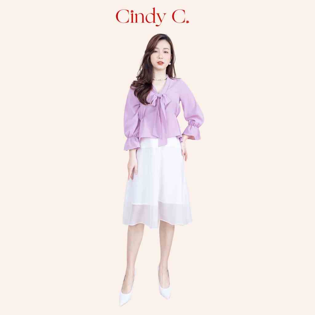 [Mã BMLTA35 giảm đến 35K đơn 99K] Áo Sweetheart CINDY C chất liệu Linen thiết kế sang trọng nữ tính 812