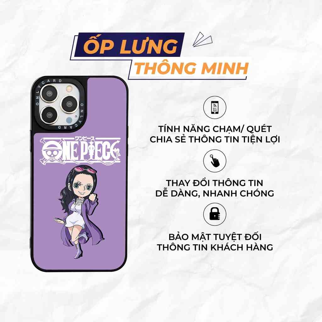 Ốp lưng thông minh ONLYCASE_ONE PIECE_04/Dành cho các dòng IPhone 7/7plus/8/8plus/x/xr/xs/11/12/13/pro/promax