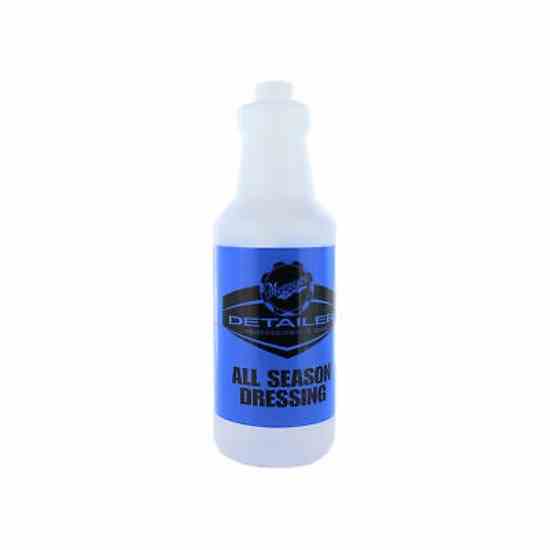 Meguiars Chai đựng dung dịch bảo dưỡng nhựa, cao su xe hơi - All Season Dressing Bottle, D20160, 32 oz