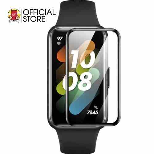 Miếng dán Kính Cường Lực Full Màn Đồng Hồ Huawei Band 7/6 Watch Fit 1/2/ ES Honor Band 6 3D Chống Vỡ Mép Handtown