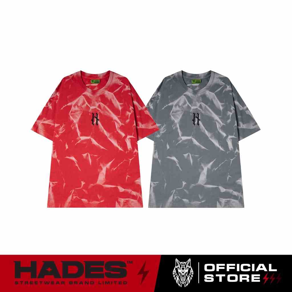 Áo Thun Tay Lỡ Unisex FACED TIEDYE 100% Cotton - HADES Brand Chính Hãng