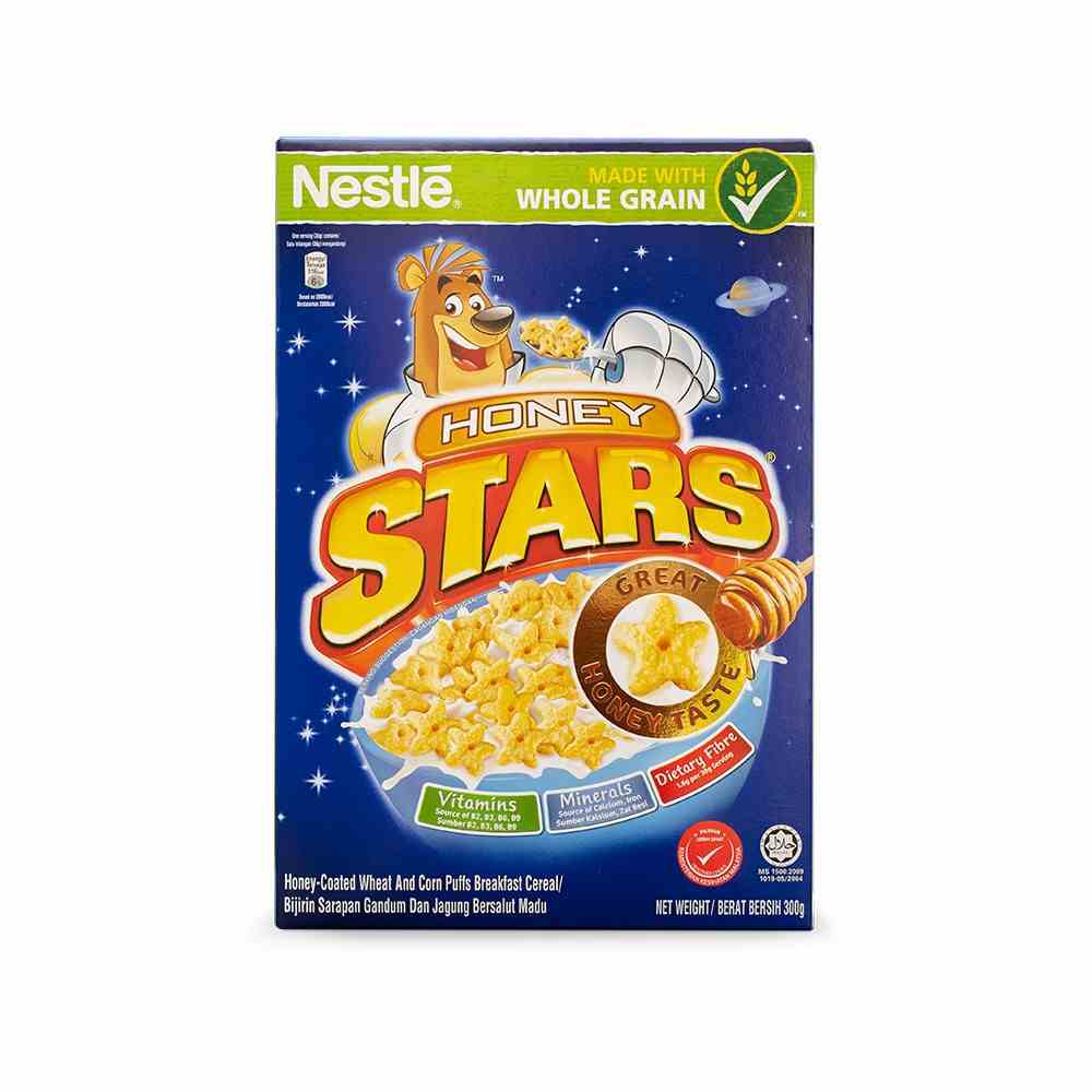 Bánh ngũ cốc ăn sáng hương Mật ong Nestle Honey Star 300g