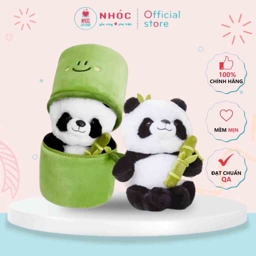 [Mã BMLTB200 giảm đến 100K đơn 499K] Thú bông gấu Panda Bông Cao Cấp - NHÓC