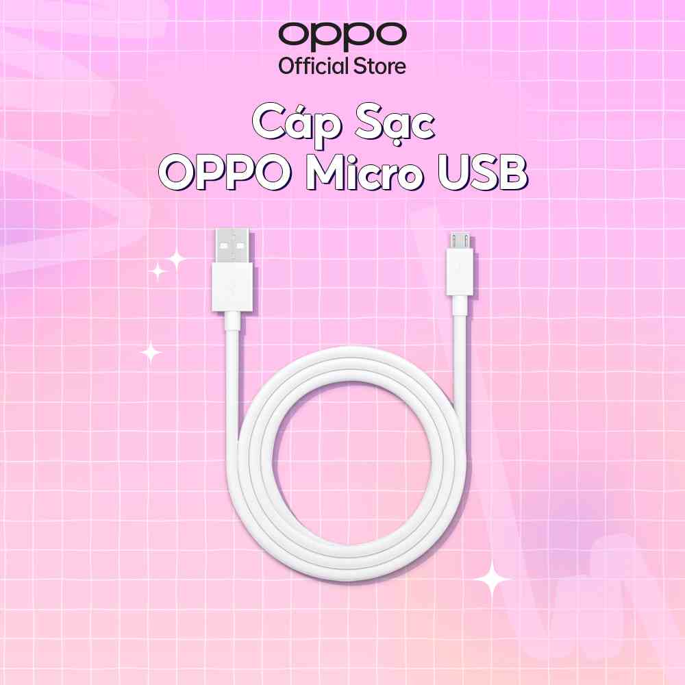 Cáp Sạc OPPO Micro USB DL109 - Hàng Chính Hãng