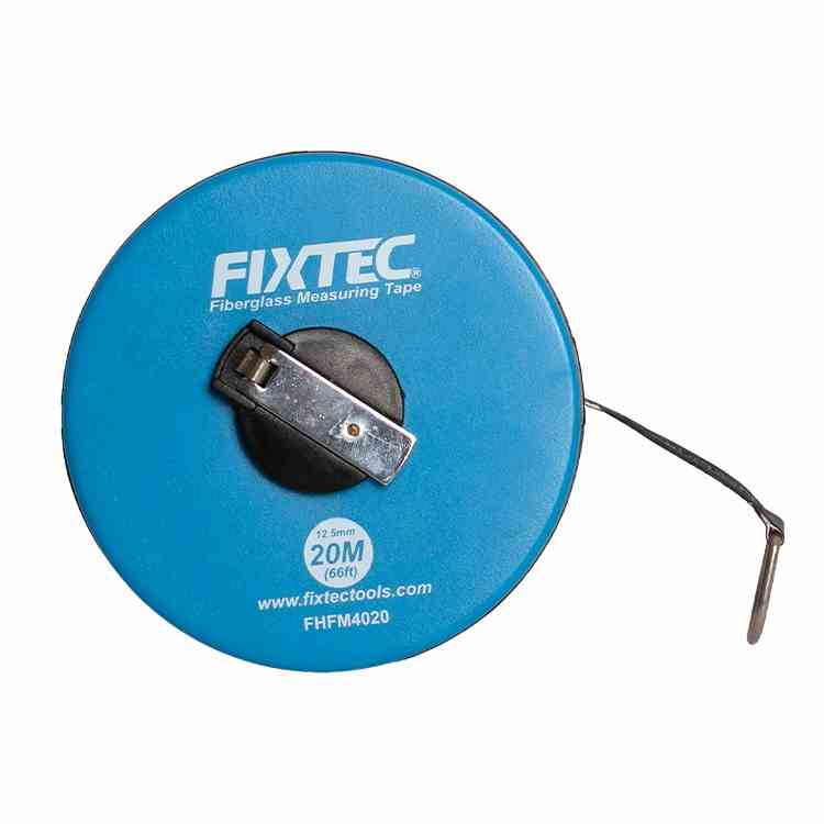 [Mã BMLTB200 giảm đến 100K đơn 499K] Thước dây cuộn 20m cao cấp FIXTEC FHFM4020 chất liệu sợi thủy tinh siêu bền