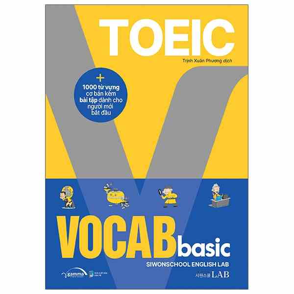 Sách - Toeic vocab basic - 1000 từ vựng cơ bản kèm bài tập dành cho người mới bắt đầu 149k