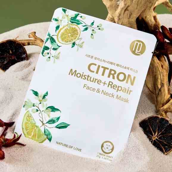 [Mã BMLTB200 giảm đến 100K đơn 499K] MẶT NẠ MIẾNG LẺ NOL CITRON MOISTURE REPAIR-CHỐNG LÃO HOÁ VÀ CĂNG DA