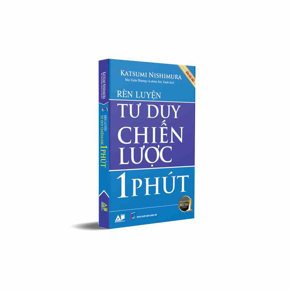 Sách - Rèn Luyện Tư Duy Chiến Lược Trong 1 Phút (Tái bản mới nhất)