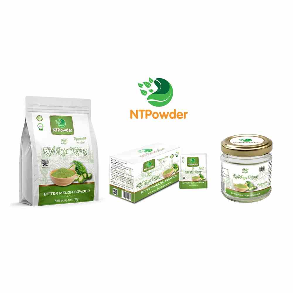 [Mã BMLTB35 giảm đến 35K đơn 99K] Bột Lá Chùm Ngây sấy lạnh nguyên chất NTPOWDER 100gr / 60gr - Nhất Tín Food