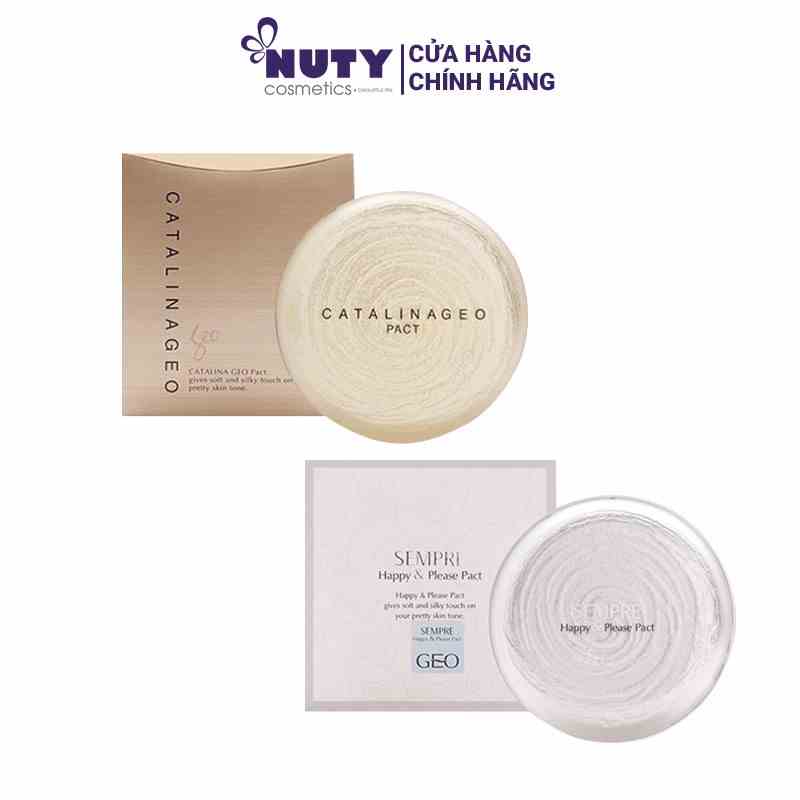 Phấn Phủ Dạng Nén Geo Lamy Sempre Happy & Please Pact (22g)