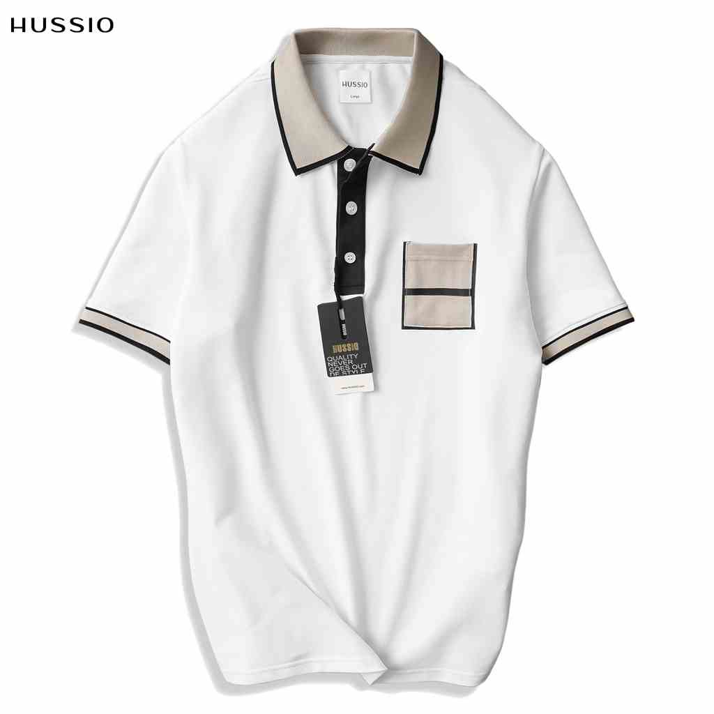 Áo Polo nam cao cấp DUNDEE vải cá sấu Cotton siêu xịn, năng động, trẻ trung, chuẩn form - HUSSIO