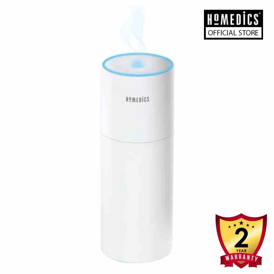 [Mã BMLTB200 giảm đến 100K đơn 499K] Máy tạo ẩm mini công nghệ siêu âm dùng pin sạc Homedics UHE-CMP15-WT