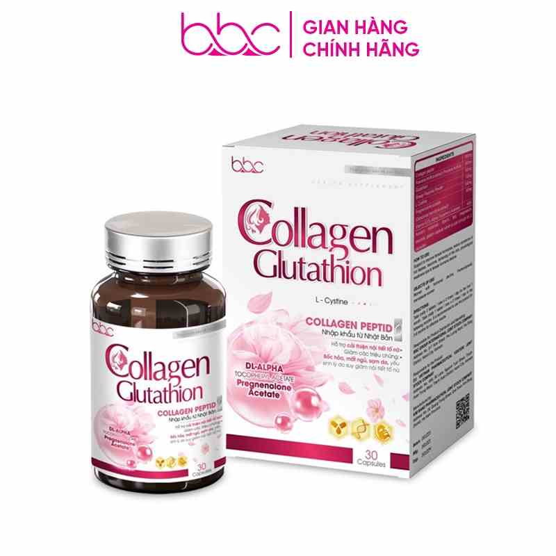 [Mã BMLTB35 giảm đến 35K đơn 99K] Viên uống trắng da tăng nội tiết tố COLLAGEN GLUTATHION BBC